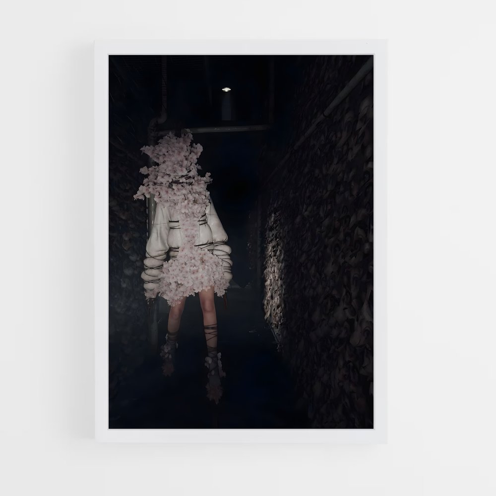 Poster Fleur de Silence – affiche Silent hill (vue 3)